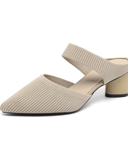 Casual Simple Pointed Toe Shallow Mouth Women's High Heels