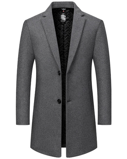 Autumn And Winter New Men's Woolen Coat