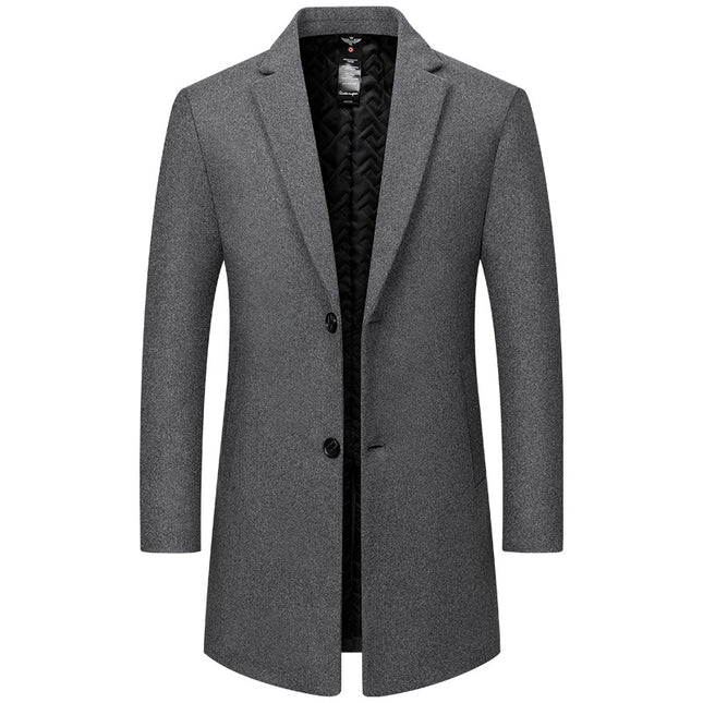 Autumn And Winter New Men's Woolen Coat