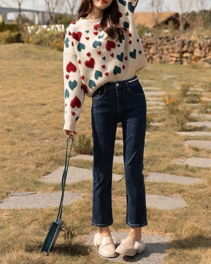 Autumn New Sweater Women's Small Short Outer Wear