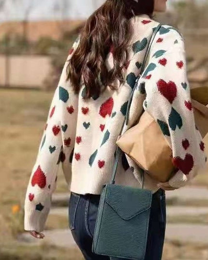 Autumn New Sweater Women's Small Short Outer Wear