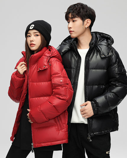 Men's Hooded Trend Fashionable Warm Jacket | Lightweight Duck Down Winter Coat