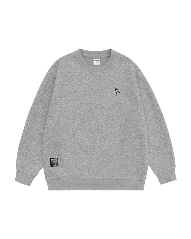 Casual Loose Men's Simple Solid Color Round Neck Sweater
