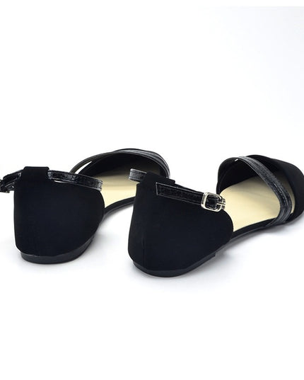 Female Pointed Hollow Back With Flat Sole Sandals