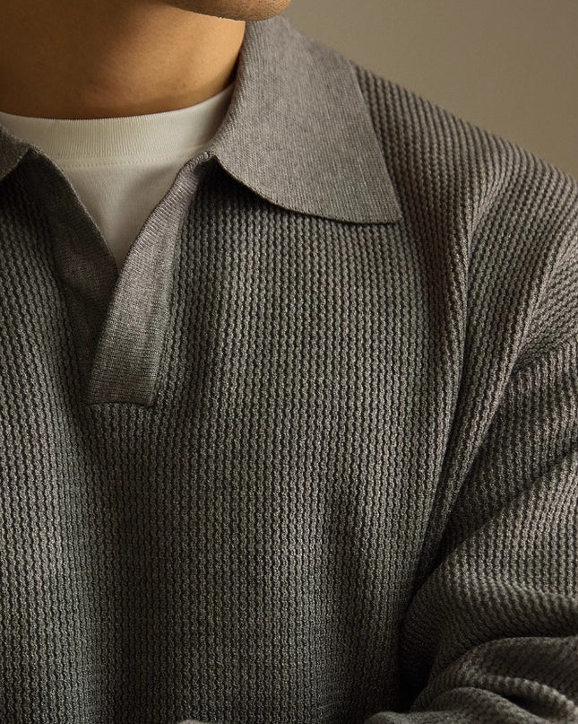 Heavy High-grade V-neck Sweater Pullover