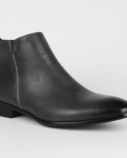 Fashion Men's Square Toe Ankle Boots