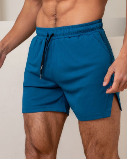 Men's Mesh Quick-drying Breathable Shorts Solid Color