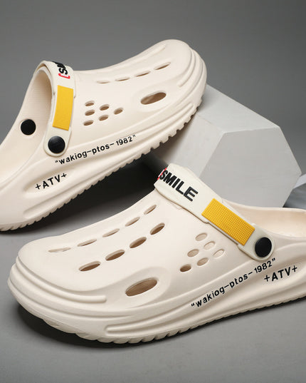 Hole Shoes Men's Indoor And Outdoor Wear
