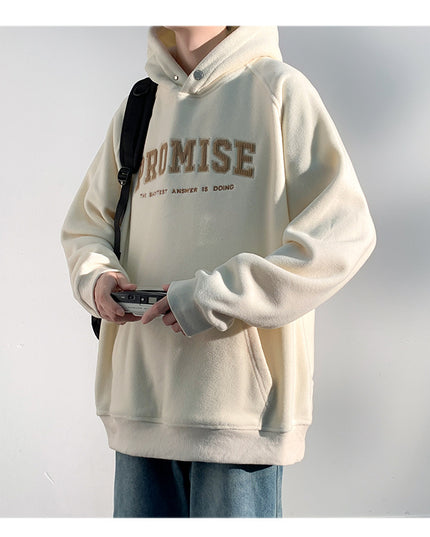 Men's Letter Printing Loose Pullover Top