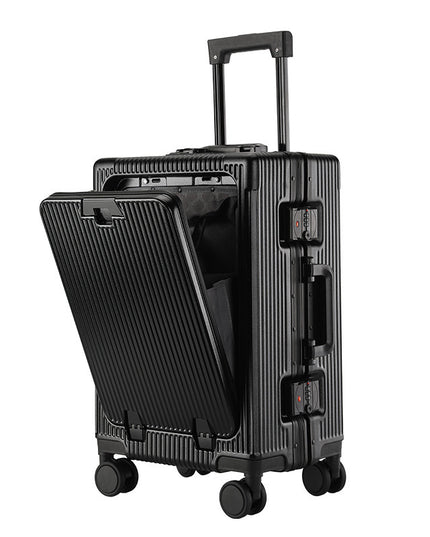 Trolley Aluminum Frame Large Capacity Front Opening Luggage