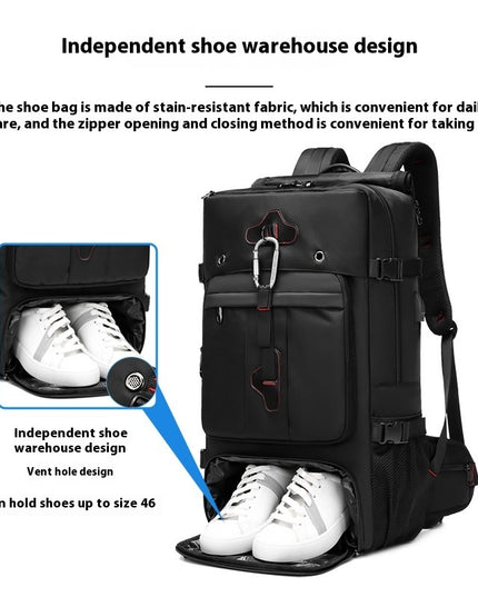 Large Capacity Outdoor Travel Bag Hiking Camping Backpack