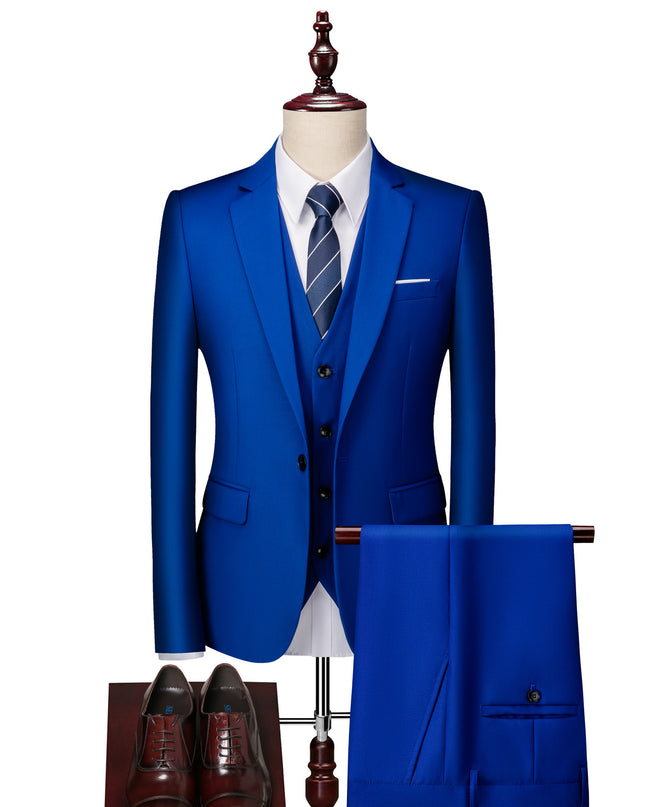 Business Casual Men's Korean Slim Suit