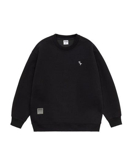 Casual Loose Men's Simple Solid Color Round Neck Sweater