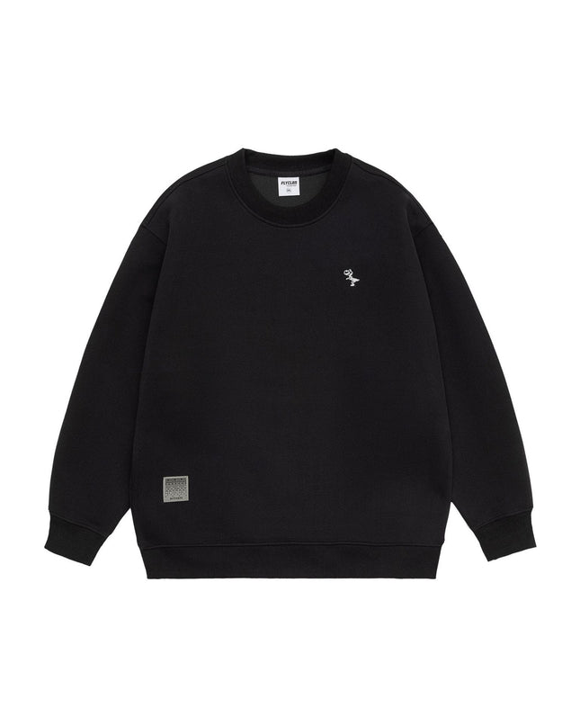 Casual Loose Men's Simple Solid Color Round Neck Sweater