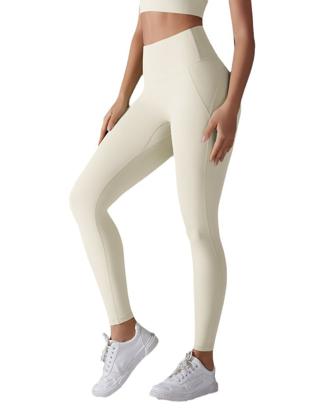 Internet Celebrity High Waist Hip Lift Nude Feel Hot Pants Yoga Pants Women