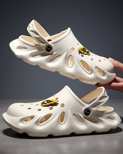 Hole Shoes Lightweight And Breathable Men's Beach Sandals