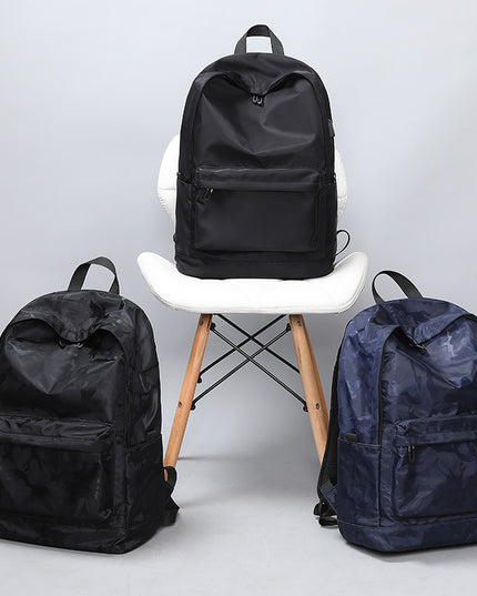 Simple Casual Junior High School Student Schoolbag