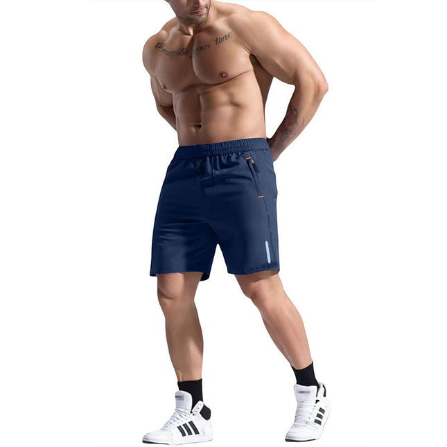 European Size Men's Shorts Elastic Waist Summer Sports