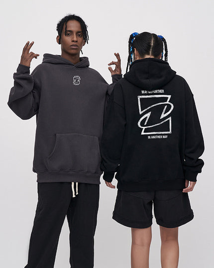Fashion Hooded Sweatshirt Loose Top Men