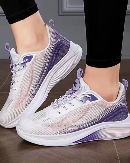Mesh Round Head Lightweight Soft Sole Sneaker