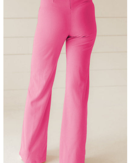 Sachet High Waist Central Seam Flared Pants