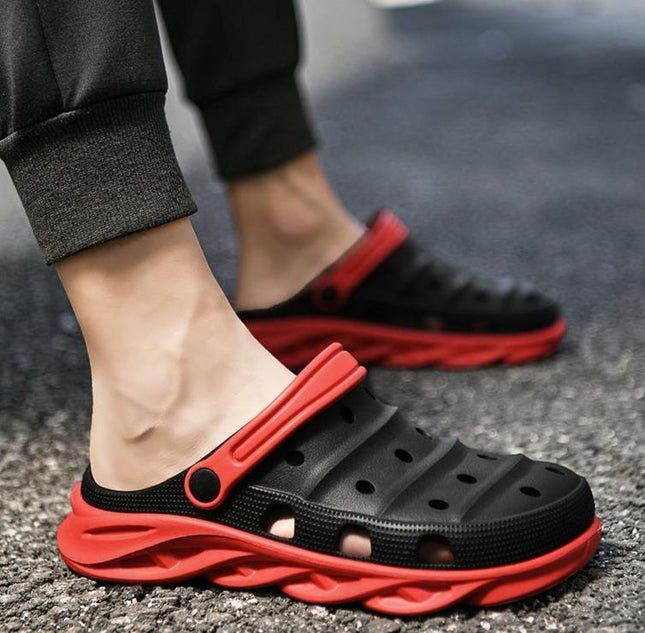 Summer Baotou Dual-purpose Sandals And Slippers Room Outdoor Wear Beach Shoes