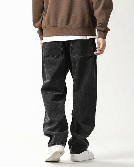 Stylish Loose Plus Size Jeans For Men