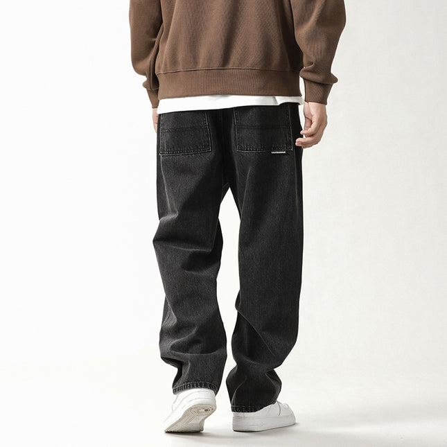 Stylish Loose Plus Size Jeans For Men