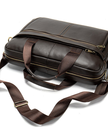Men's Portable Briefcase Simple Diagonal Shoulder