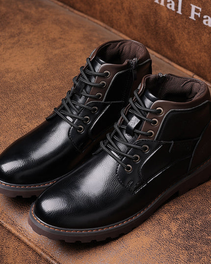 Men's Boots Motorcycle Boots Mid-calf