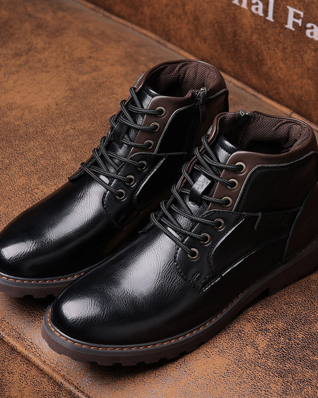 Men's Boots Motorcycle Boots Mid-calf