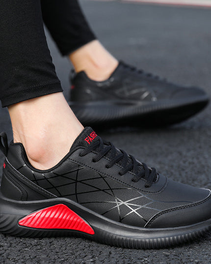 Casual Leather Sports Casual Running Daddy Shoes