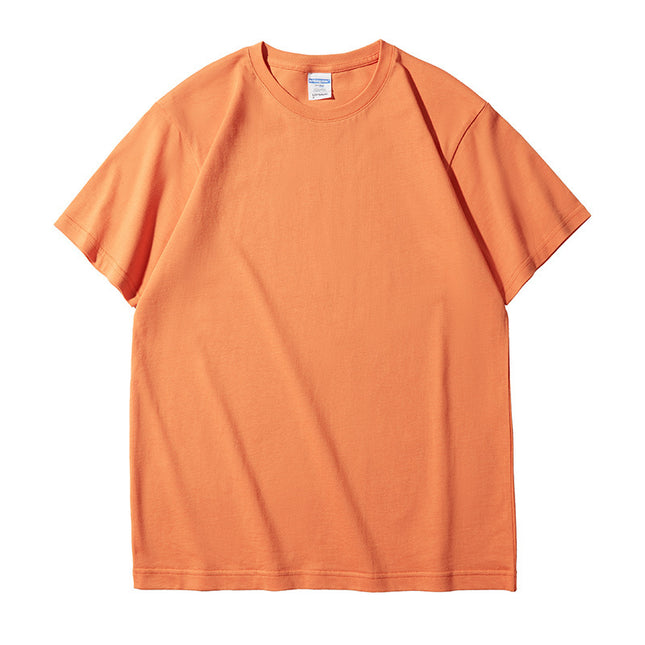 Double Yarn Combed Cotton 210g Blank Light Board T-shirt