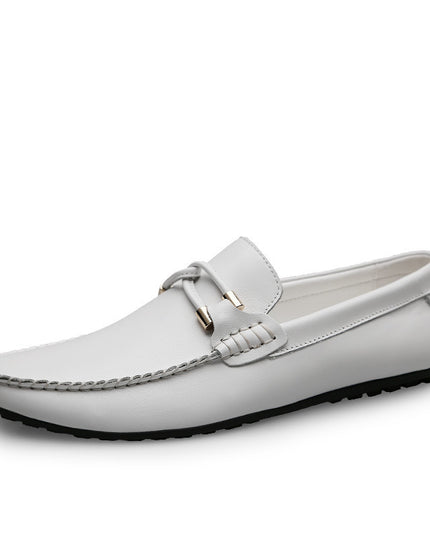 Spring New Men's Casual Business Leather Shoes, Men's Shoes, Leather Single Shoes, Breathable Shoes, One Drop Shipping