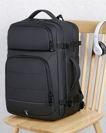 Fashion Student Large Capacity Expandable Travel Backpack