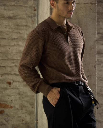 Business Casual Bottoming Shirt American Retro Autumn