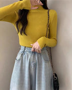 Half Turtleneck Yellow