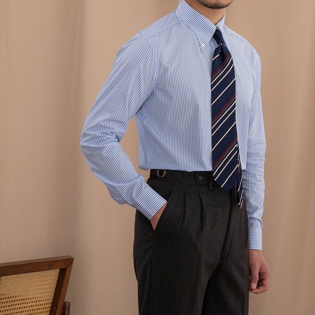 Commuter's All-matching Cotton Business Casual Long Sleeve Shirt
