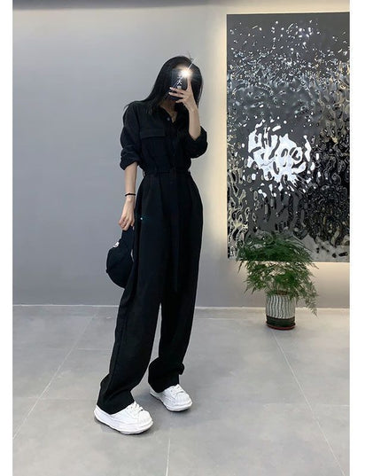 Fashion Loose And Handsome Fried Street One-piece Tide