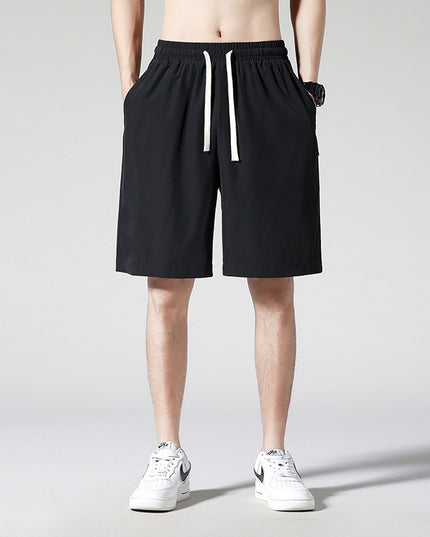 Cropped Pants Men's Thin Loose Large Size Sports Shorts