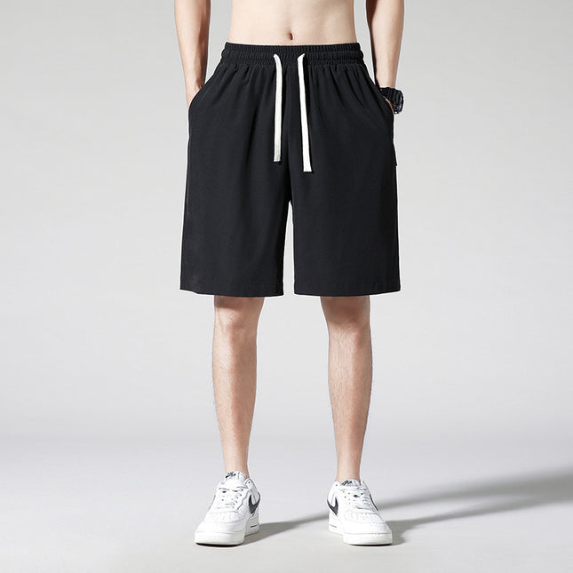 Cropped Pants Men's Thin Loose Large Size Sports Shorts