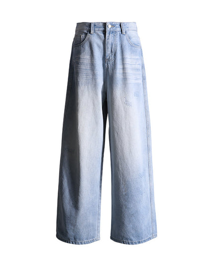 Women's Fashionable Loose All-match Mop Jeans
