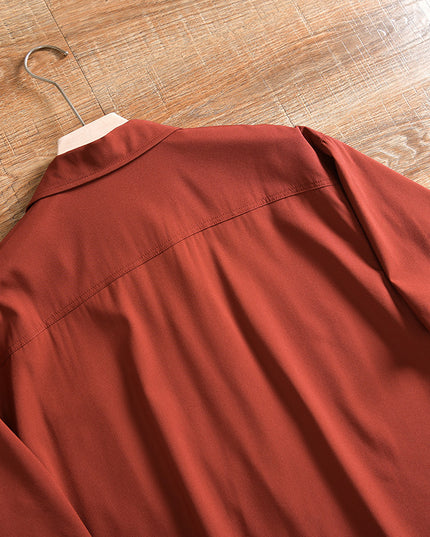 Men's Lightweight Breathable Quick-drying Loose Short Sleeve Shirt