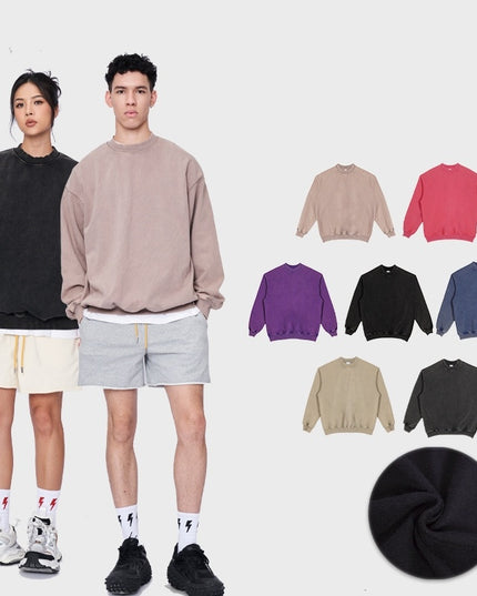 Men's Clothing Loose Round Neck Sweater