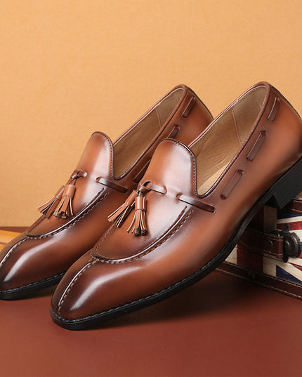 Business Casual Breathable Leather Shoes