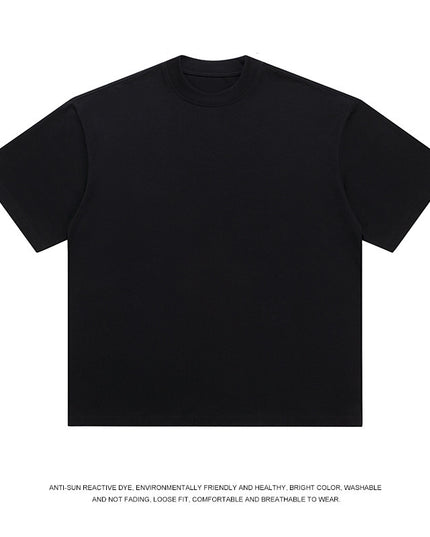 T-shirt Men's Loose Solid Color Bottoming Shirt