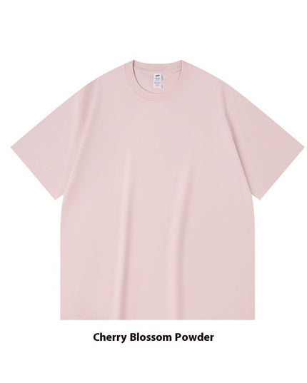 Cotton Heavy Round Neck Cultural T-shirt Advertising Shirt