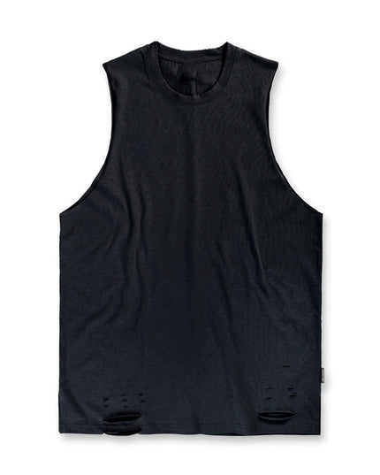 Men's Sleeveless Fitness Vest With Holes