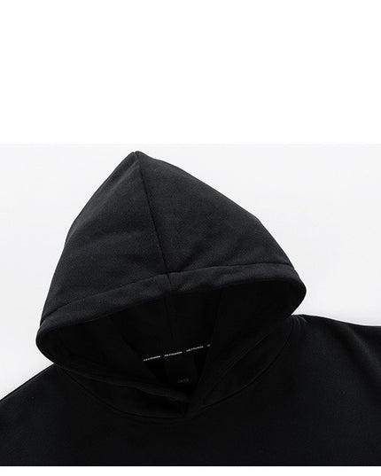 Men's American-style Simple Velvet Hoodie Top