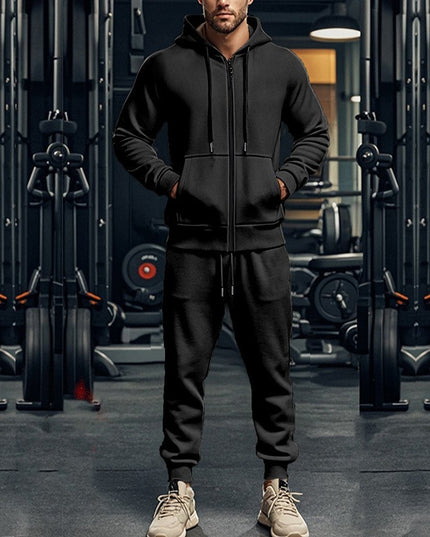 Casual Suit Fleece Warm Two-piece Set